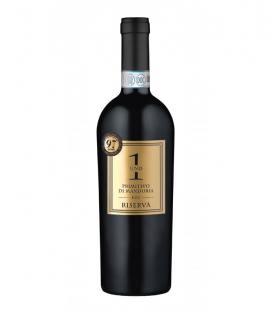 Flasche 75cl Uno Primitivo di Manduria DOP Riserva 2019 Rotwein Italien Apulien