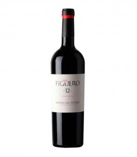 Flasche Figuero 12 Crianza Jahrgang 2019 75cl Rotwein Spanien Ribera del Duero 