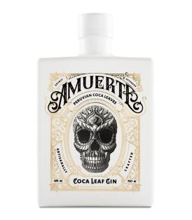 Flasche Amuerte Coca Leaf Gin White