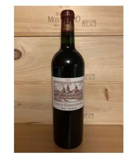 Flasche 75cl Château Cos d'Estournel 2002 (Holzkiste) Rarität Frankreich Bordeaux