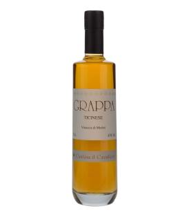 Flasche 50cl Grappa Ticinese Barrique Schweiz Tessin