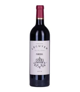 Flasche Chateau Lecuyer 2019 (75cl) Rotwein Bordeaux Frankreich