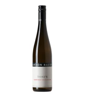 Flasche 75cl Toni's Grüner Veltliner 2020 Weisswein Österreich Wagram Anton Bauer