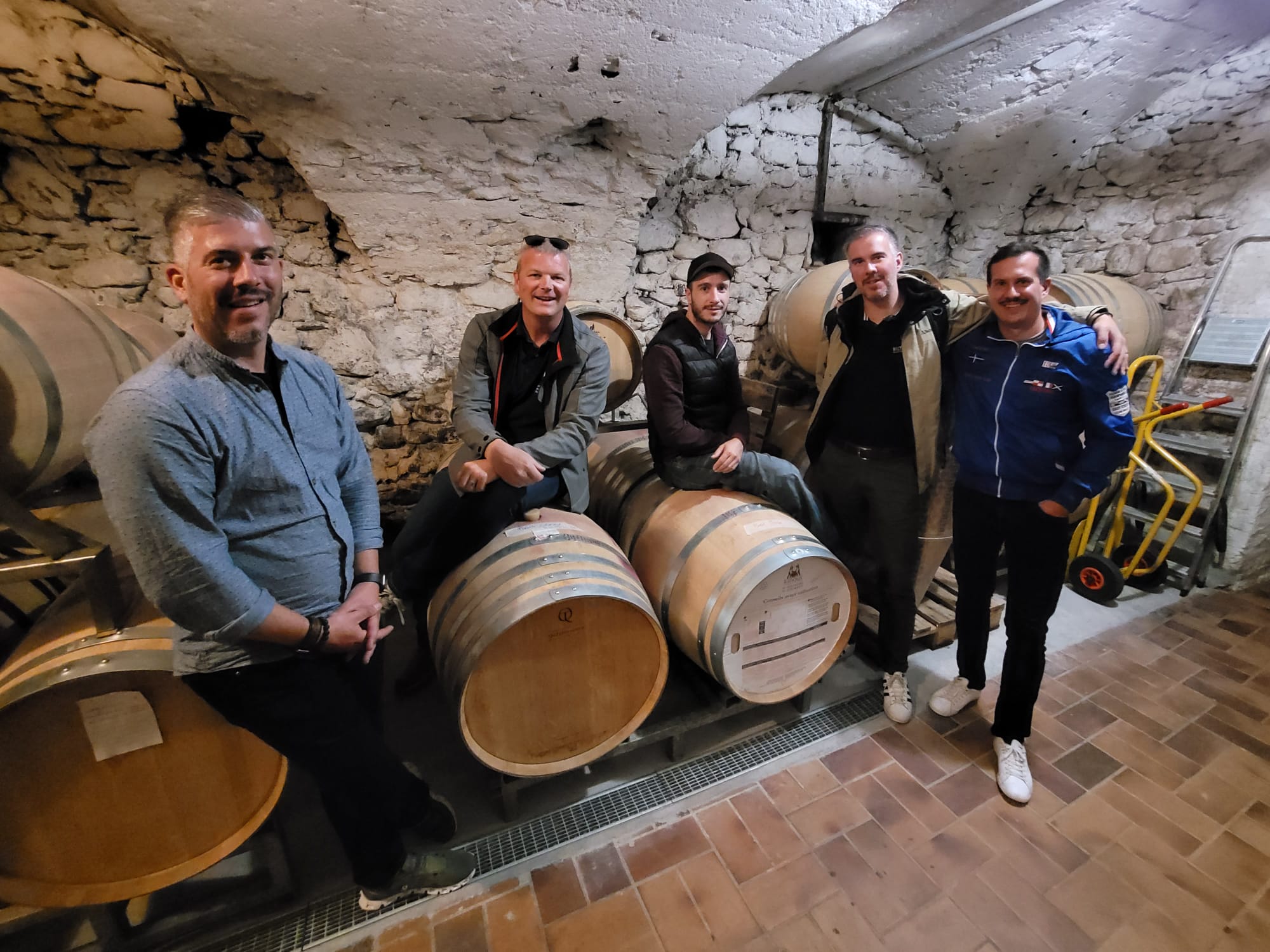 Weinreise Graubünden Ralf Komminoth und Gaudenz Thürer